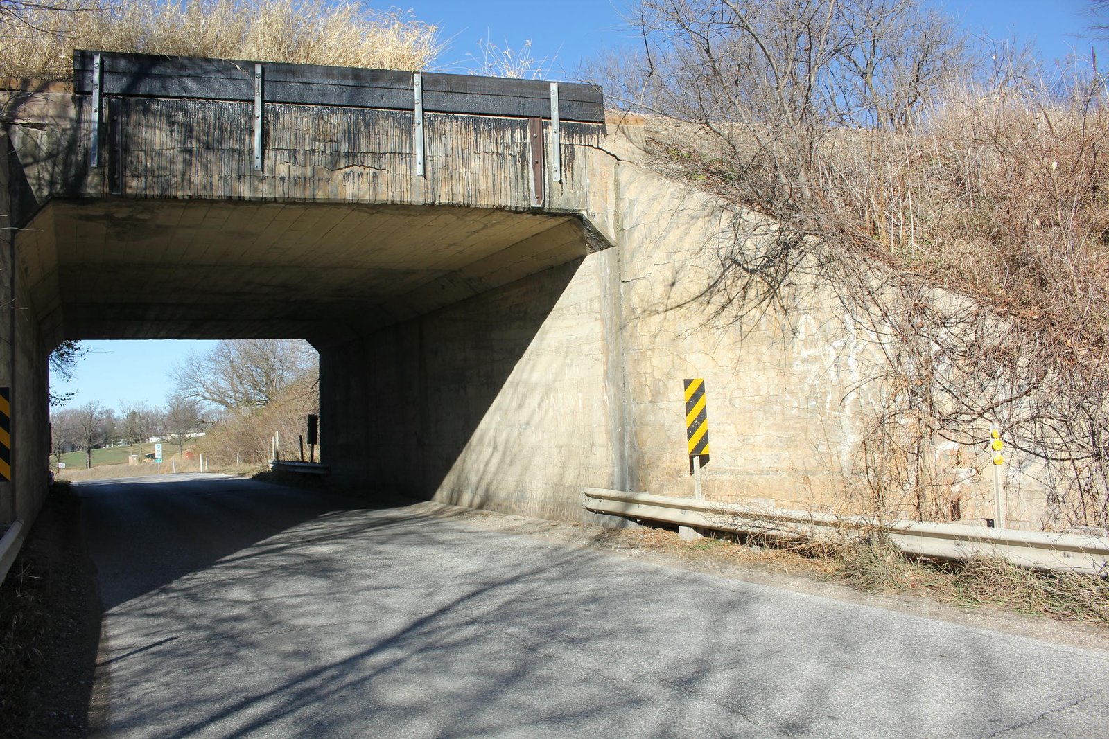 East abutment